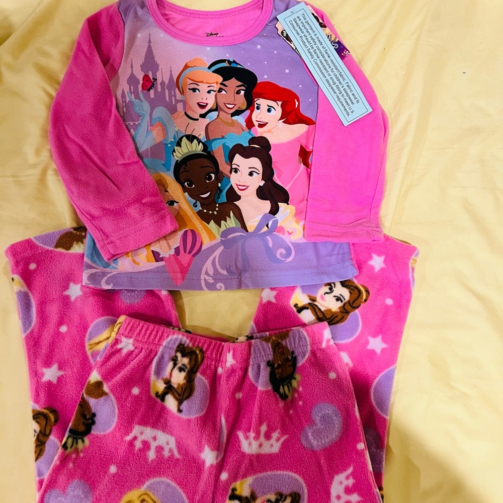 NWT-Toddler Girl Disney Pajamas